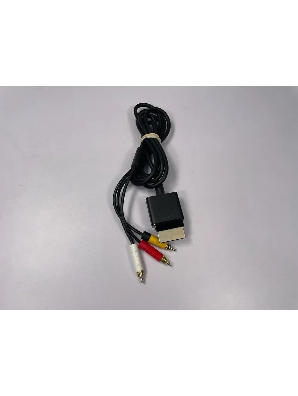 OEM Microsoft Xbox 360 Composite AV Cable RCA Red White Yellow TV Cord